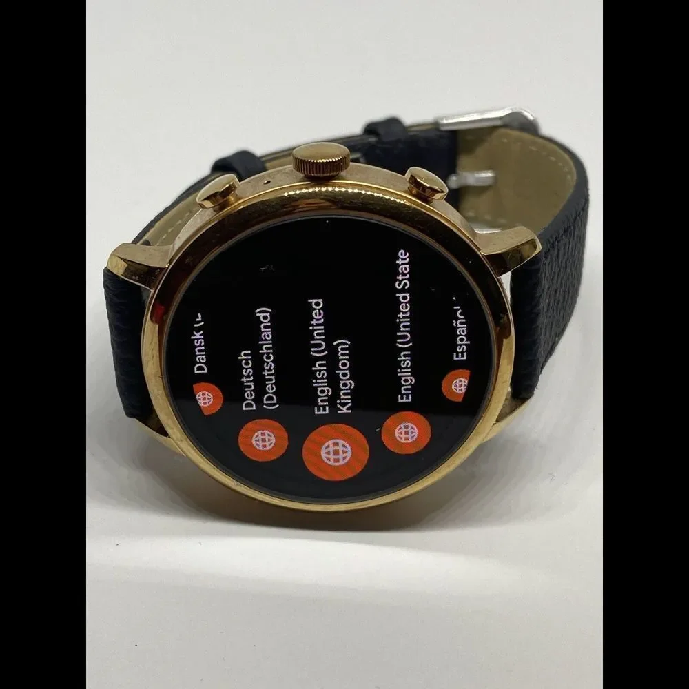 Fossil Gen 4 Authentic Digital Dial Smart Watch Custom Band FTW6031 AB361